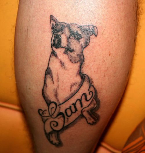 253 tatuaje perro