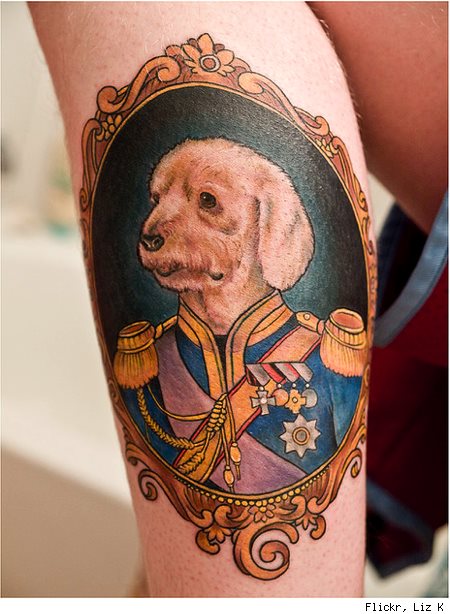 tatuaje perro 69