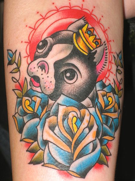 tatuaje perro 93