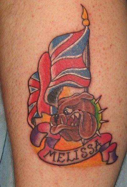 tatuaje bandera 521