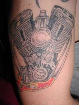 tatuaje motorista 1005