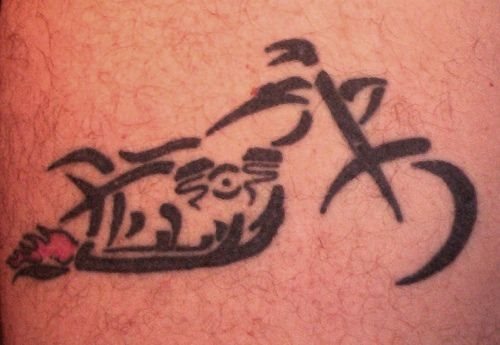 tatuaje motorista 1039