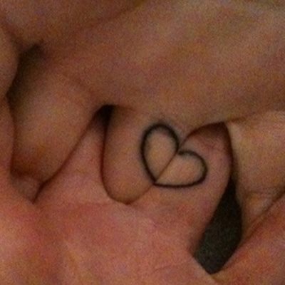 tatuaje de pareja 45