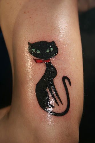 tatuaje gato 16