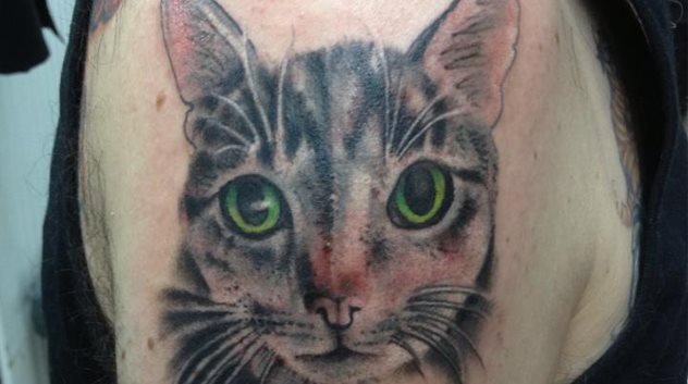 tatuaje gato 18