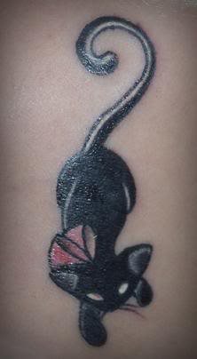 tatuaje gato 23