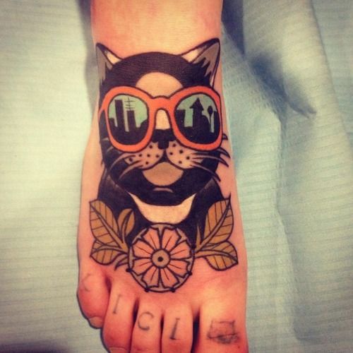 tatuaje gato 25