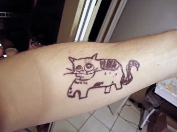 tatuaje gato 28