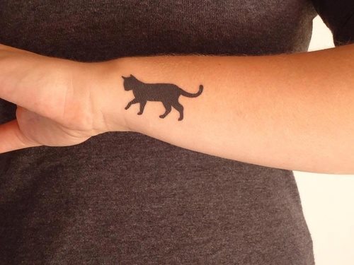 tatuaje gato 34