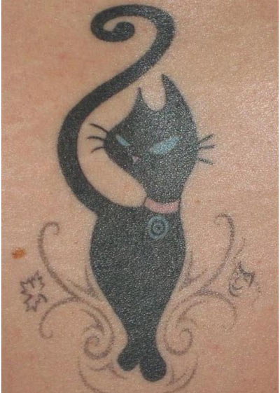 tatuaje gato 39