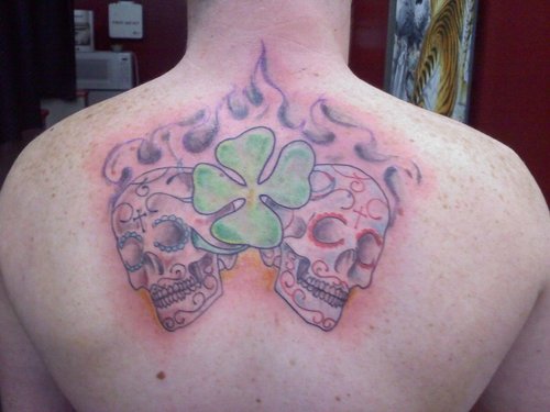 tatuaje trebol 10