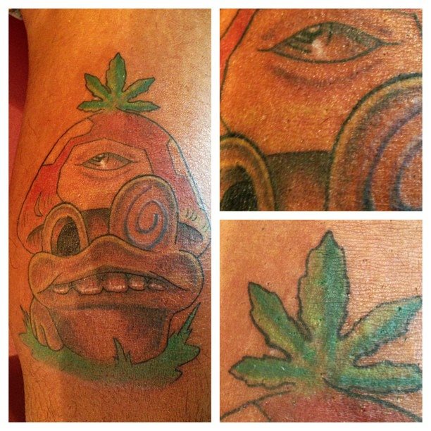tatuaje trebol 11