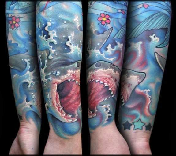 Tattoo de estilo manga Tattoo de estilo manga