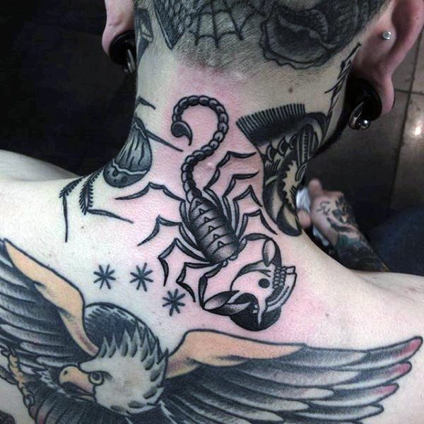 tatuaje escorpion para hombre 03