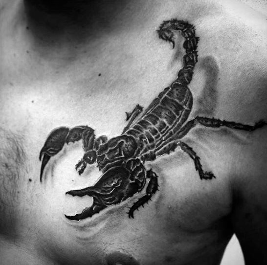 tatuaje escorpion para hombre 18