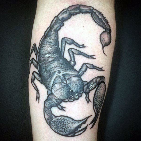 tatuaje escorpion para hombre 25