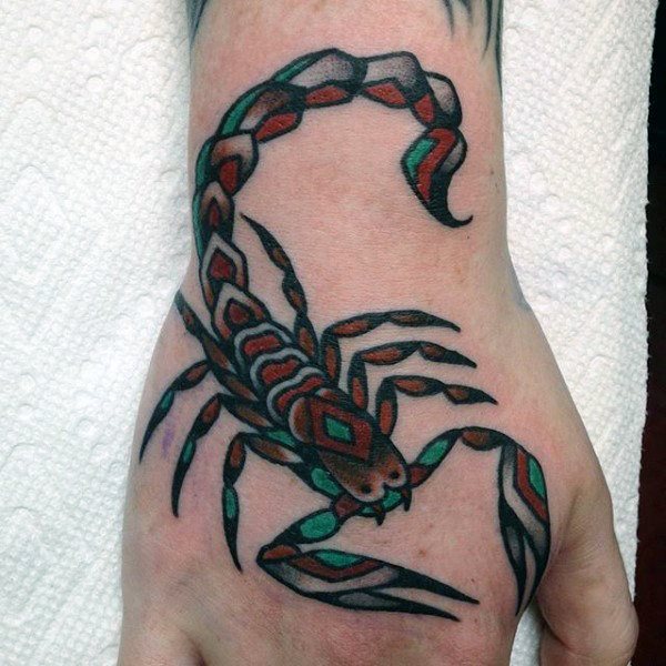 tatuaje escorpion para hombre 27
