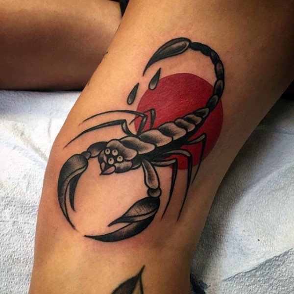 tatuaje escorpion para hombre 42