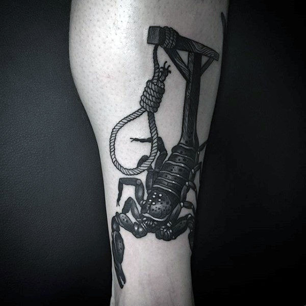 tatuaje escorpion para hombre 45