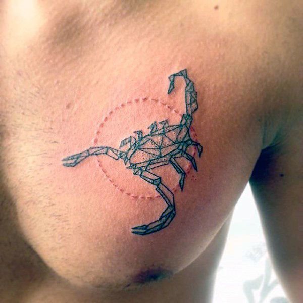 tatuaje escorpion para hombre 46