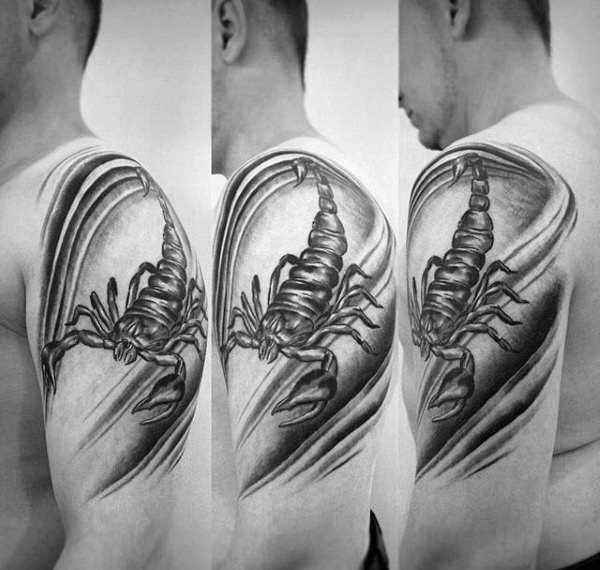 tatuaje escorpion para hombre 49