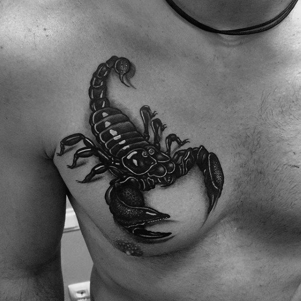 tatuaje escorpion para hombre 56