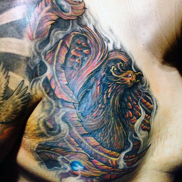 tatuaje fenix para hombre 07