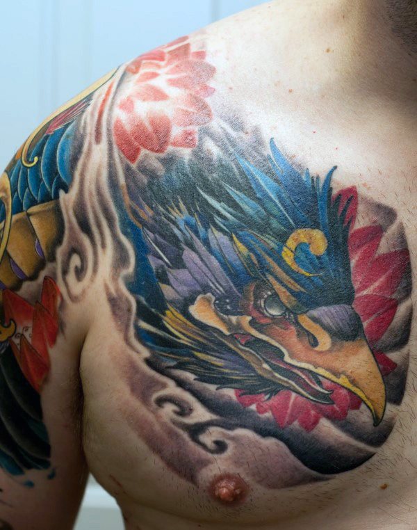 tatuaje fenix para hombre 32