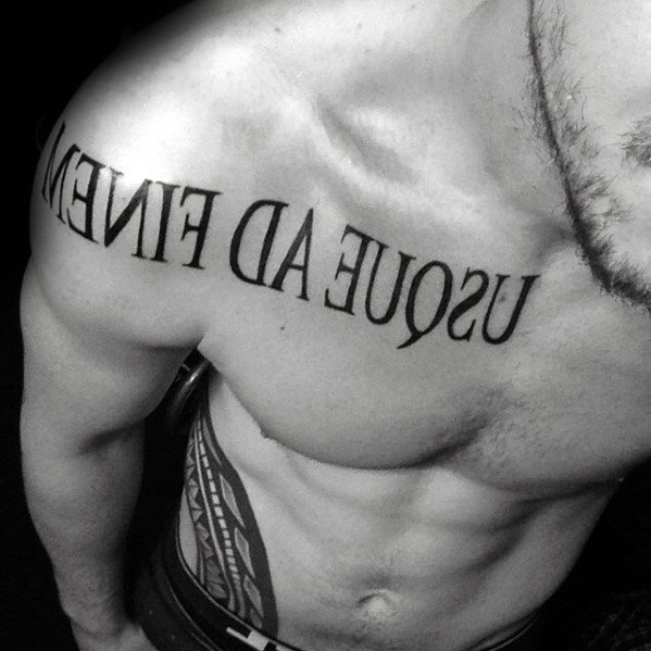 tatuaje latin para hombre 13