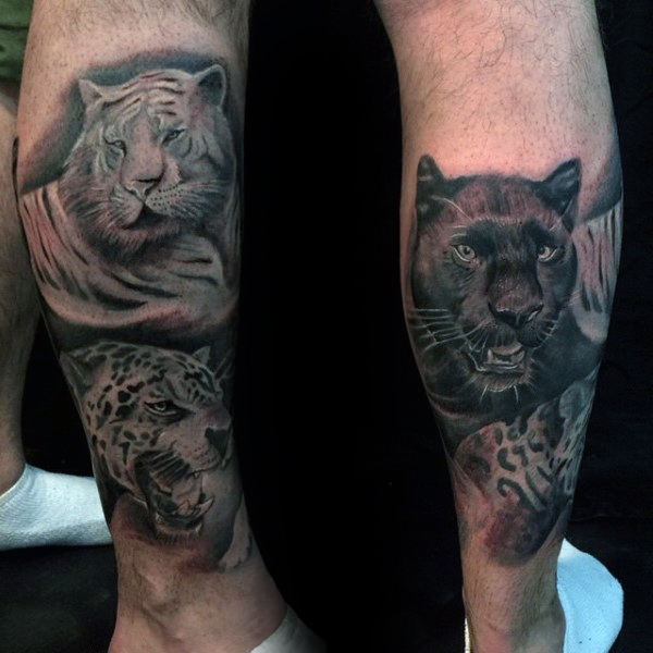 tatuaje leopardo para hombre 31