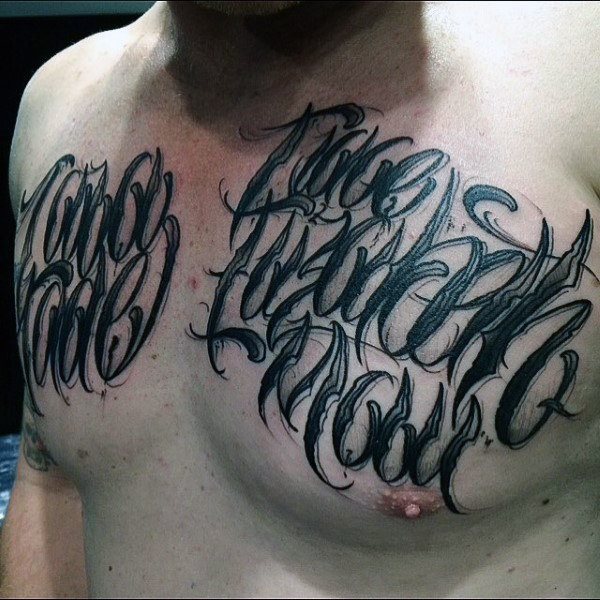 tatuaje letras para hombre 03