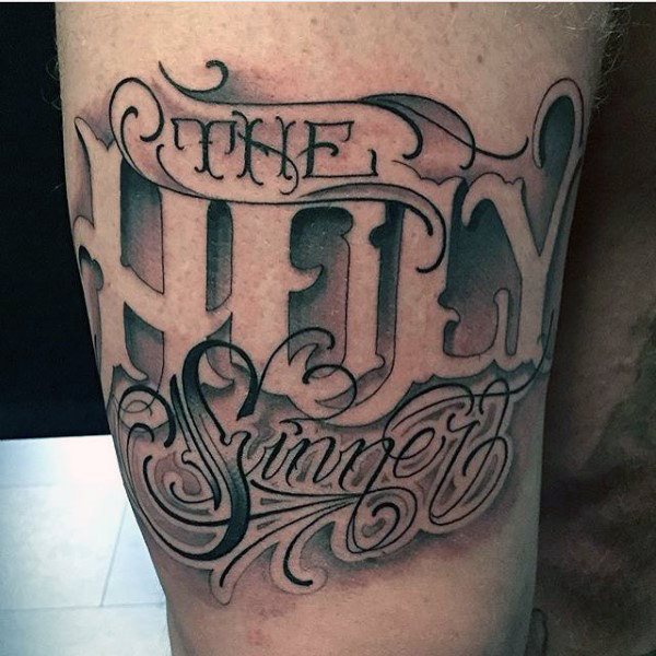 tatuaje letras para hombre 31