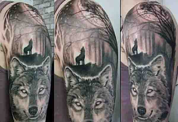 tatuaje luna para hombre 19