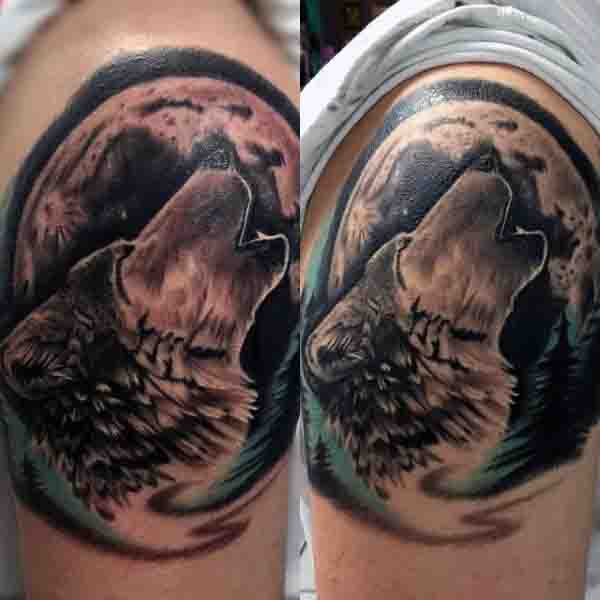 tatuaje luna para hombre 28