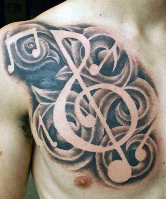 tatuaje musica para hombre 02