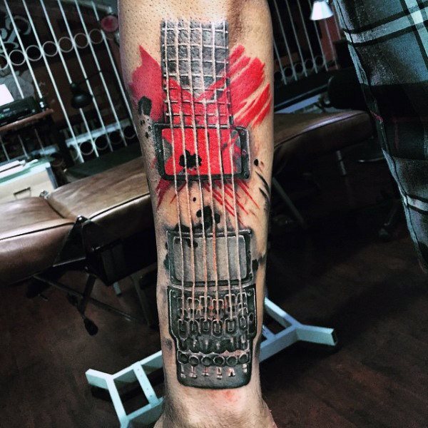 tatuaje musica para hombre 06