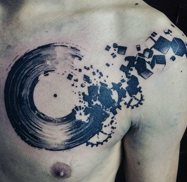 tatuaje musica para hombre 08