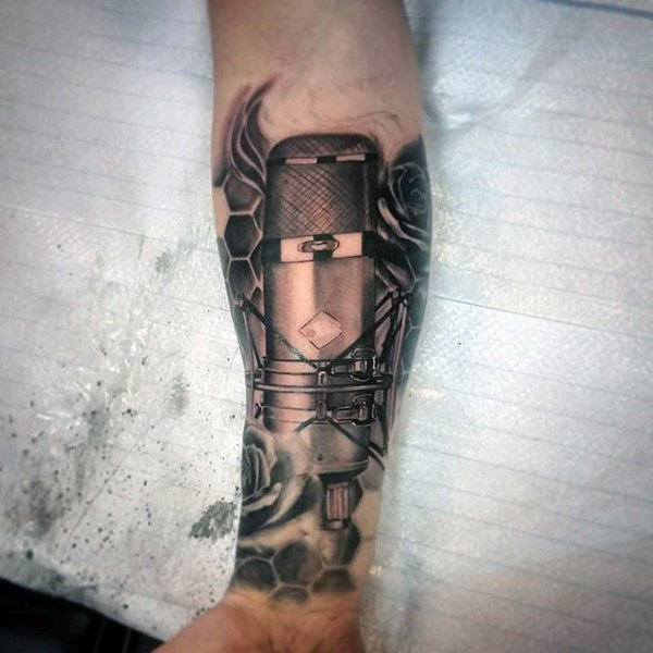 tatuaje musica para hombre 10