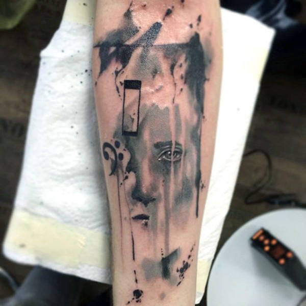 tatuaje musica para hombre 12