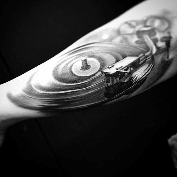 tatuaje musica para hombre 15