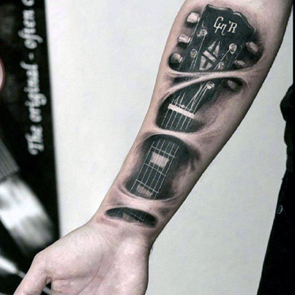 tatuaje musica para hombre 17