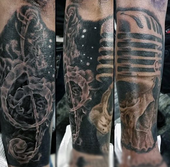 tatuaje musica para hombre 29
