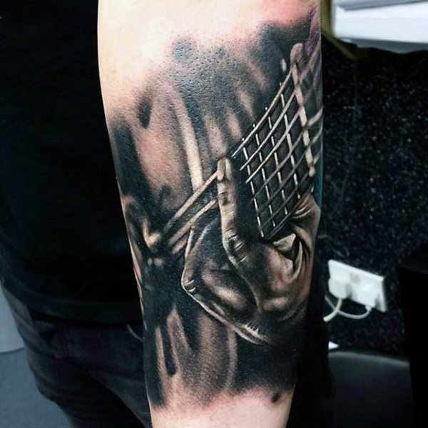 tatuaje musica para hombre 33