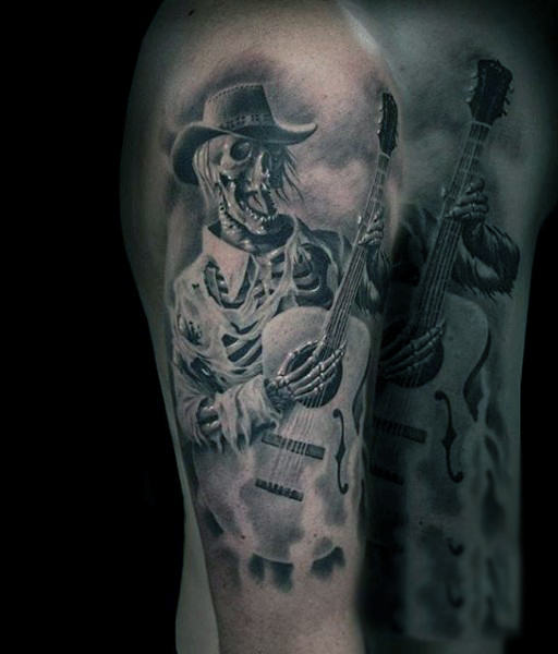 tatuaje musica para hombre 49