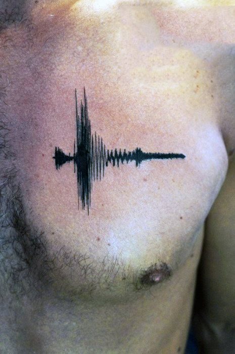 tatuaje musica para hombre 50