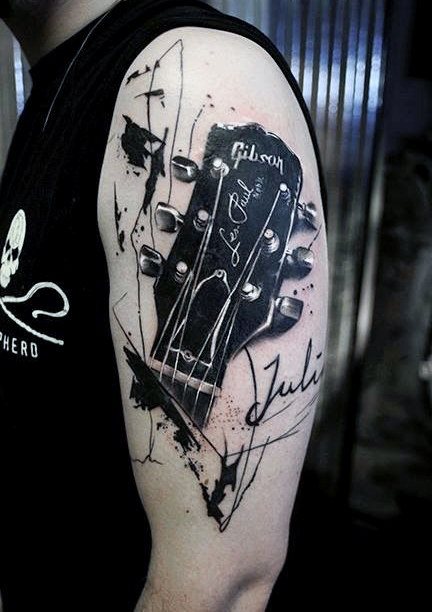 tatuaje musica para hombre 54