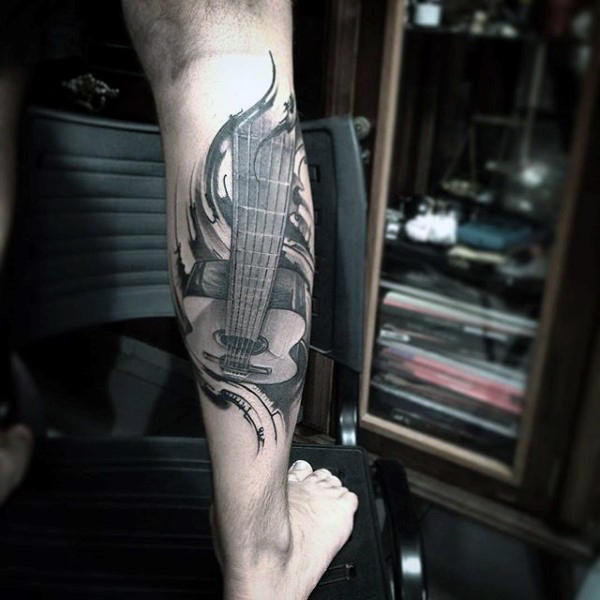 tatuaje musica para hombre 57