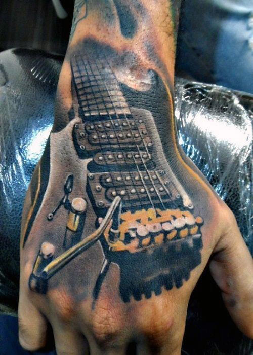 tatuaje musica para hombre 61