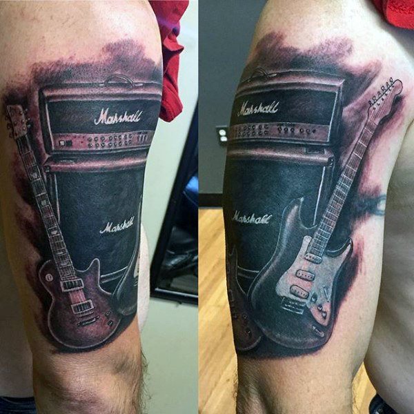 tatuaje musica para hombre 62
