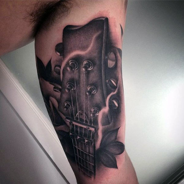 tatuaje musica para hombre 67